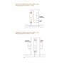 Temporizzatore Luce Scala Regolabile da 30sec a 12min 1 modulo DIN