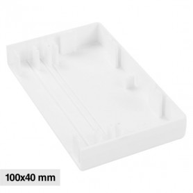 Tappo Di Chiusura Per Canaline Passacavi 100X40 In Plastica Bianco ART. 562100406 ELMARK