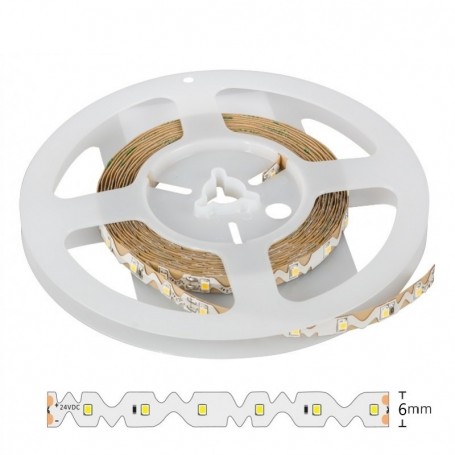 Striscia Led Zig Zag Curvabile 12W/MT IP20 SMD 2835 24V 3000K