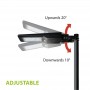 Lampione Solare PRO 4800 Lumen Con Sensore di Movimento 4000K Velamp