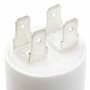 Condensatore Permanente Per Motori Elettrici 25 µF 450V. Dado M8