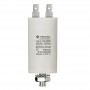Condensatore Permanente Per Motori Elettrici 25 µF 450V. Dado M8