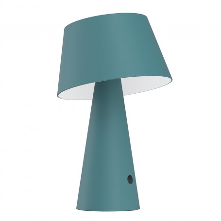Lampada da Tavolo LED Solare e USB-C TIZIA Verde 2,6W 3000K IP54