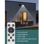 Faro Con Pannello Solare 200W 6500K 2000 Lumen IP65 SP05