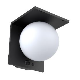 Applique Solare Nera 5,2W 1000LM IP54 Bot Lighting MOON 4000K
