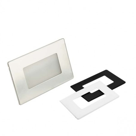 Segnapasso 2,5W CCT Tricolor Per Scatola 503 Con 3 Cover FAI 5113 IP65