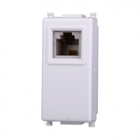 Presa Telefonica RJ11 Compatibile Vimar Plana Ettroit