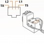 Presa Telefonica RJ11 Compatibile Bticino Matix Ettroit