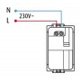Presa Doppia USB Type-A 5Vdc 2.1A Compatibile Bticino Matix Ettroit