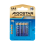 Pack 20 Blister da 4 Batterie Aigostar AAA Ministilo 1.5V Alcalina