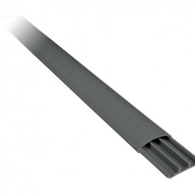 Canale Porta Cavi a Pavimento Con Coperchio 90x20 Barra 2 Metri Grigio