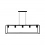 Lampadario a Sospensione in Metallo a 5 Attacchi E27 Max 40W