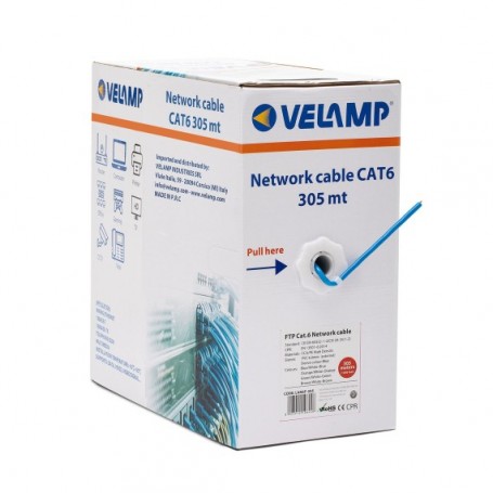Cavo di Rete CAT6 UTP in Pull Box Al Metro