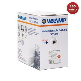 Cavo di Rete CAT5E UTP Bobina 305 Metri in Pull Box
