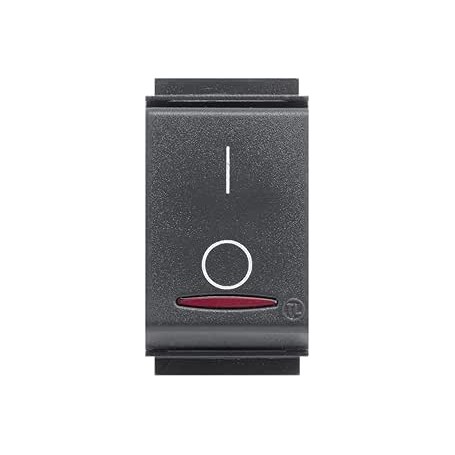 Interruttore Illuminato Bipolare Feb Serie TL Compatibili Bticino Living Classic