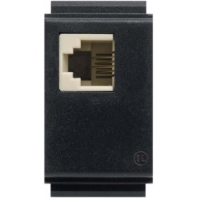 Presa Telefonica RJ11 Feb Serie TL Compatibili Bticino Living Classic