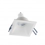 Faretto Da Incasso Fisso Quadrato Bianco Per GU10 GU5.3 XKONE Arelux