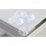Paraspigoli Adesivo Protezione Angoli Arrotondati in Silicone - Set 8 Pz