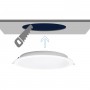 Faretto Led Faro Slim da Incasso 24W 6500K E6 Retroilluminato Foro 265-275mm