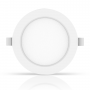 Faretto Led Faro Slim da Incasso 9W 6500K E6 Retroilluminato Foro 118-128mm