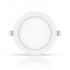 Faretto Led Faro Slim da Incasso 12W 4000K E6 Retroilluminato Foro 145-155mm