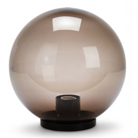 Ricambio Sfera Globo Fumè D.200mm + Base per palo da 60mm