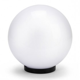 Ricambio Sfera Globo Bianca Opale D.250mm + Base per palo da 60mm