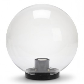Ricambio Sfera Globo Trasparente D.300mm + Base per palo da 60mm