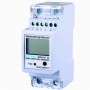 Contatore Energia Elettrica Monofase Su Guida DIN 2 Moduli AC 220V 5(80)A