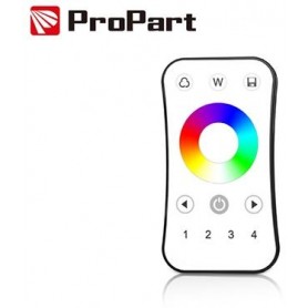 Telecomando RF RGB/RGBW - 4 Zone, Touch Wheel