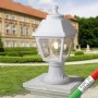 Lanterna in Resina MIKROLOT MARY Bianca IP55 E27 Fumagalli