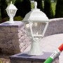 Lanterna in Resina MINILOT CEFA Bianca IP55 E27 Fumagalli