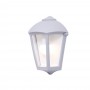 Lanterna Applique da Parete in Resina FABIO Bianco E27 IP55