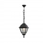 Lampada a Sospensione in Resina SICHEM CEFA Nero Trasparente IP55 E27