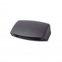 Applique in Resina ABRAM 190 Nero IP55 con LED R7S 7,5W CCT