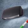 Applique in Resina ABRAM 190 Nero IP55 con LED R7S 7,5W CCT