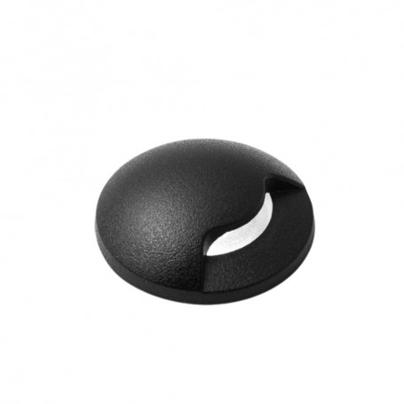 Segnapasso in Resina Faretto Carrabile ALDO 1L Nero con G9 1,7W 4000K