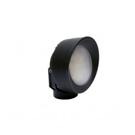 Faretto LED TOMMY EL Nero IP66 con GX53 10W CCT