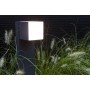 Lampione da Giardino CUBA 1L con Presa Laterale Grigio Scuro 12,2W 3000K IP54