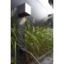 Lampione da Giardino CUBA 1L con Presa Laterale Grigio Scuro 12,2W 3000K IP54