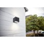 Applique Lampada da Parete GEMINI Grigio Scuro 9W 4000K IP54