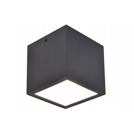 Applique Lampada da Soffitto GEMINI Grigio Scuro 7W 4000K IP65