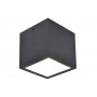 Applique Lampada da Soffitto GEMINI Grigio Scuro 7W 4000K IP65