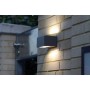 Applique Lampada da Parete GEMINI Up&Down Grigio Scuro 10,5W 4000K IP54