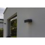 Applique Lampada da Parete GEMINI Grigio Scuro E27 Max 40W IP44