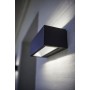 Applique Lampada da Parete GEMINI Grigio Scuro 21W 4000K IP54