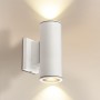 Applique Lampada da Parete Attacco GU10 IP65 Bianco