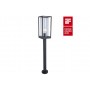 Lampione da Giardino FLAIR Nero Opaco E27 Max 40W IP44