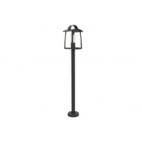 Lampione da Giardino KELSEY Nero Opaco E27 Max 40W IP44