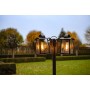Lampione da Giardino KELSEY Nero Opaco E27 Max 3x40W IP44